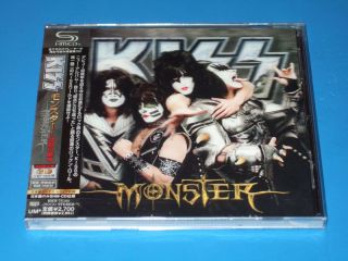 2012 Kiss Monster 3D Cover Japan SHM CD Bonus Track