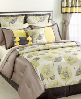 Peony 24 Piece King Comforter Set   Bed in a Bag   Bed & Bath