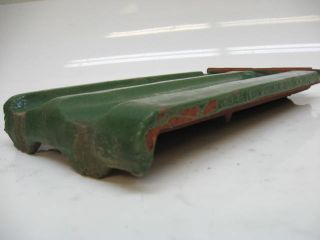 Ludowici Roof Tile Green Glazed French Terra Cotta Clay Field Vintage