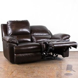 Spectra Home Everest Leather Power Motion Loveseat ASIS