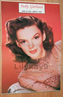 Marlon Brando Robert Mitchum Judy Garland Poster Hollywood Studio Then