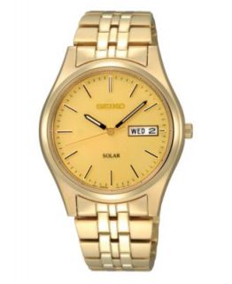 Citizen Watch, Mens Eco Drive Corso Gold Tone Stainless Steel