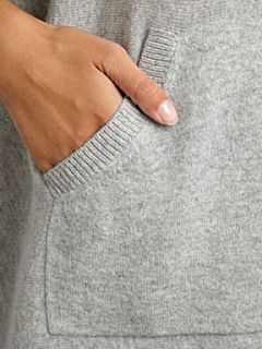 Michael Michael Kors Roll neck cashmere poncho Heather   House of Fraser
