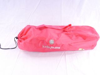 Lucky Bums Youth Moon Camp Chair Medium Pink