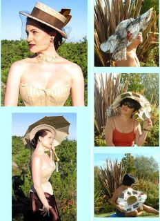 Titanic Hat Modern Sun Hat Sewing Pattern by Lynn Mcmasters