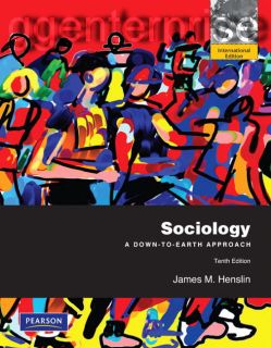 Sociology 10E James M Henslin 10th Edition 2010 New 0205688624