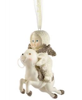 Department 56 Christmas Ornament, Snowbabies Dream Reindeer Ride