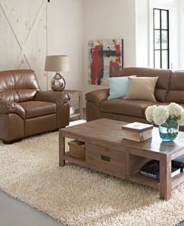 Govanni Leather Living Room Furniture Sets & Pieces