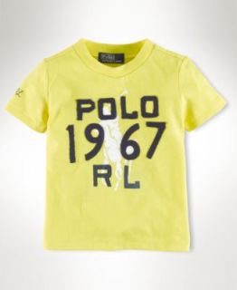 Ralph Lauren Baby T Shirt, Baby Boys Short Sleeve Graphic Tee   Kids