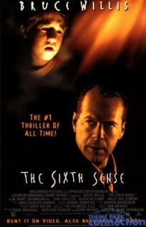 THE SIXTH SENSE Bruce Willis M. Night Shyamalan Screenplay Original