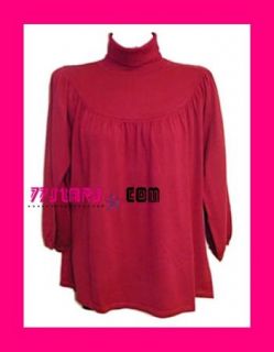 NWT  STYLE & CO HOT PINK TURTLENECK SWEATER WOMENS PLUS SIZE 1X