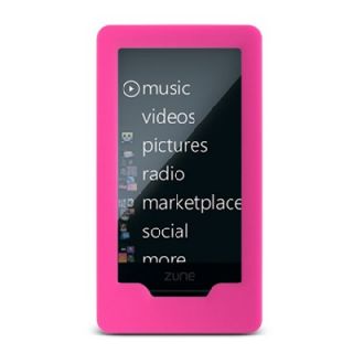 Luxmo Microsoft Zune HD Hot Pink 16GB Cover Case