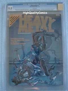 Heavy Metal 1 1977 Richard Corben CGC 9 8 NM M Moebius More in Store