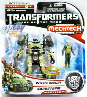 Transformers Movie 3 Human Alliance Sandstorm Figure