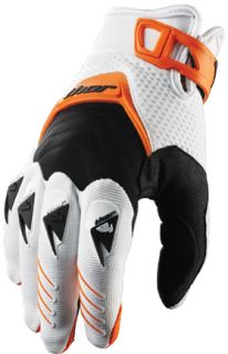 2013 Thor Deflector Adult MX Gloves Orange SM XXL