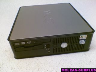 Optiplex 745 SFF Desktop, Intel Core 2 Duo 1.86GHz, 2GB RAM, 160GB HDD