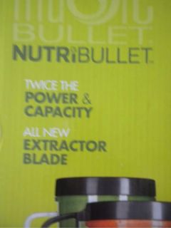 Magic Bullets Nutribullet 600 Watt Hi Speed Blender Juicer Extractor