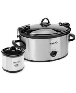 Crock Pot SCCPVL603S Slow Cooker, Cook & Carry with Little Dipper