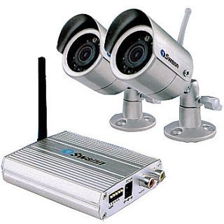 Infra Red Night Vision Home Business Security Camera Twin Pack