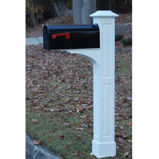 Fancy Home Products Mailbox Post Decorative Mail Box Stand MBP 6 02 RP