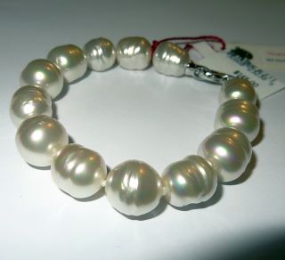 Sterling Silver MAJORICA Pearl Bracelet Earrings