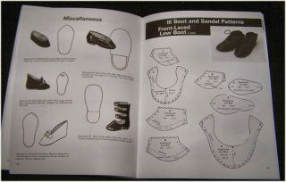 Make Doll Shoes Book 2 Modéle Depose Sandal, French, German Leather