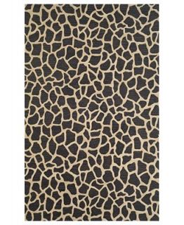 Liora Manne Rugs, Seville 9642/48 Giraffe Black