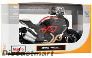 Maisto 1 12 Ducati Diavel Carbon New Diecast Model Motorcycle Black