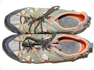 Merrell Waterpro Maipo Olive Orange Continuum Waterproof Sport Shoes
