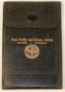 First National Bank Mankato Minnesota Bank Book 1937
