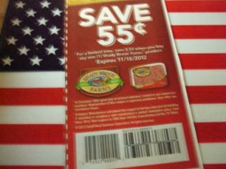 20 55 1 Shady Brook Farms Product Coupon Any One 11 18 2012