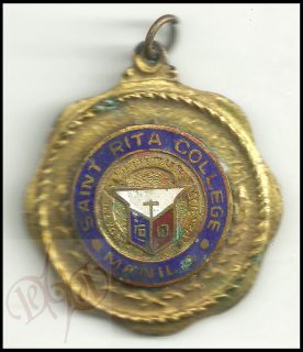 Philippines Saint Rita College 1971 81 Lourdes Medina Medal