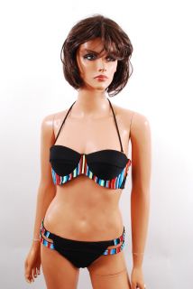 Mara Hoffman Emrroidered 2 PC Bikini Set Swimsuit $272 Sz Small