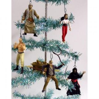 Indiana Jones Christmas Tree Ornaments Marion Ravenwood Sallah German