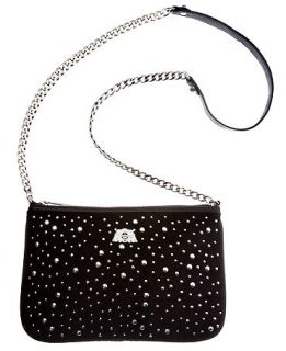 Juicy Couture Handbag, Studded Velour Louisa Crossbody   Handbags