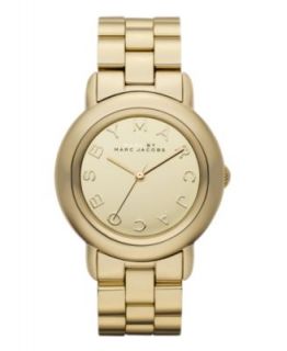 Marc by Marc Jacobs Watch, Womens Marci Gold Plated Stainless Steel