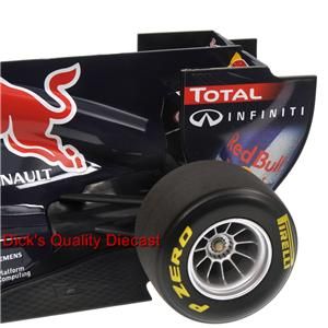 Mark Webbers Red Bull Racing Renault 2011 Showcar by Minichamps