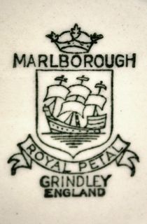 Vintage Grindley Marlborough Royal Petal China Bowl