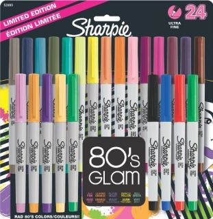 Fine Point Permanent Markers 24 Pack Colored Markers 32893