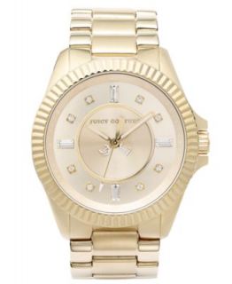 Juicy Couture Watch, Womens Stella Gold tone Stainless Steel Bracelet