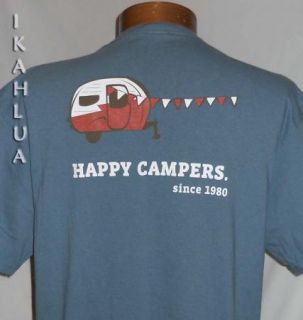 Market XL Happy Campers Since 1980 Marshmallow Roast T Shirt