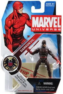 Marvel Universe Series 1 DAREDEVIL 008 DARK SUIT VARIANT MOMC In Hand