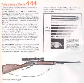 1968 Marlin Firearms Catalog Close Up PIX Retail Prices Speciality