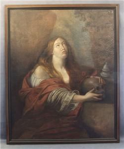 17th Century Painting Mary Magdalene Attributed to Guido Reni