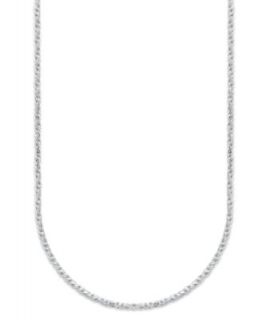 Giani Bernini Sterling Silver Necklace, 18 24 Dot Dash Chain