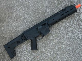 Magpul PTS MAsada ACR CQB rifle, MBUS PTS rear sight, M Version PMAG