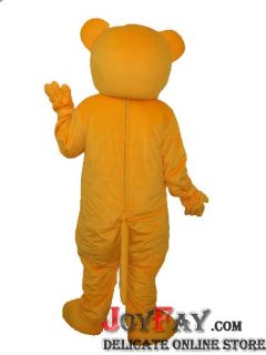 Pirate Yellow Bear Fursuit Fancy Dress Mascot Costume
