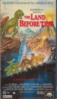 The Land Before Time Kids Dinosaur Cartoon VHS Video Movie Tape