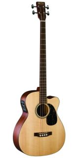 Martin BC16GTE Cutaway Acoustic Electric Bass Guitar with Case