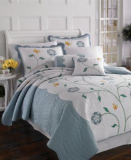 Martha Stewart Collection Bedding, Trailing Flowers Quilts   Quilts
